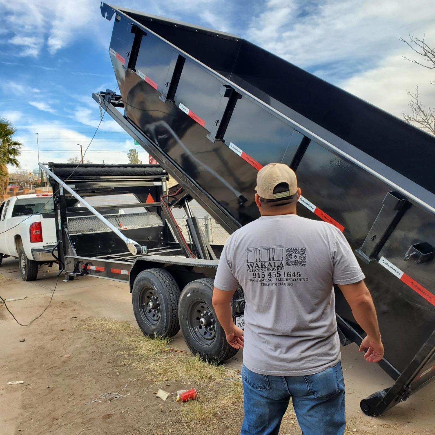 Wakala team working on site.